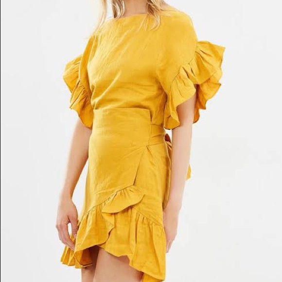 Hansen & Gretel Ellen Linen Wrap Dress - Picture 4 of 7